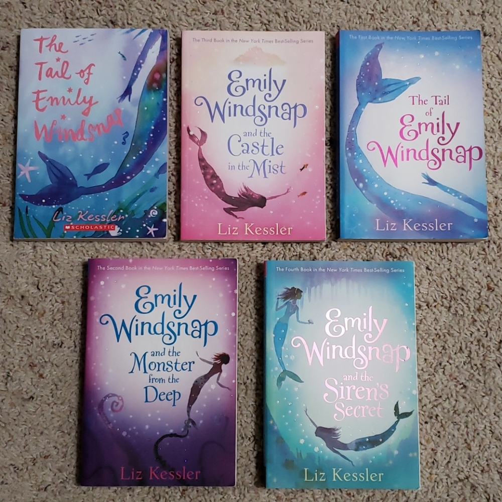 NEW Emily Windsnap Mermaid 5-Books Lot Five Set Scholastic